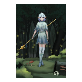 Anime Forrest Girl, Poster