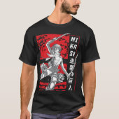 Anime Frame Eren Sharp Look T-Shirt (Vorderseite)