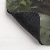 Anime-Frau im Wald Mädchen Mousepad (Ecke)