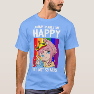 Anime freut mich, dass Sie nicht so viel LGBTQ lus T-Shirt