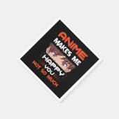 Anime freut mich nicht so sehr serviette (Ecke)