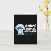 Anime freut mich über dich karte (Gelbe Blume)