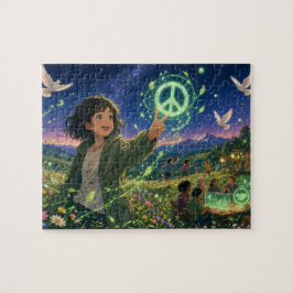 Anime & Frieden Puzzle