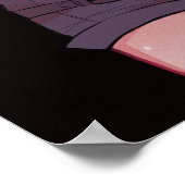 Anime, full moon poster (Ecke)