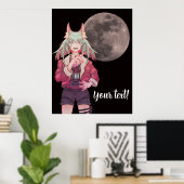 Anime, full moon poster (Heimbüro)