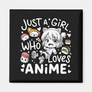 Anime für jugendliche Mädchen Nur ein Mädchen, das Magnet