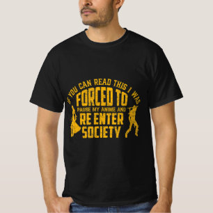 Anime für Männer Frauen Kawaii Niedlich Japanisch T-Shirt
