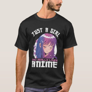 Anime für N, nur ein Mensch, der Liebe und Anime T-Shirt