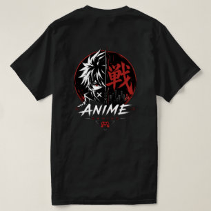 Anime-Gaming-Streetwear-Grafik-T-Shirt – Cool Urb T-Shirt