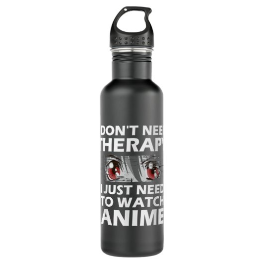 Anime Geschenk für Frauen Teen Girls Boys Anime Me Edelstahlflasche (Vorderseite)