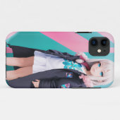 Anime Girl 039 Case-Mate iPhone Hülle (Rückseite (Horizontal))