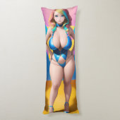 Anime Girl 047 Seitenschläferkissen (Rückseite (Vertikal))