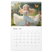 Anime Girl 12 Monate Kalender (Feb 2027)