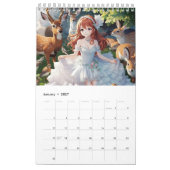 Anime Girl 12 Monate Kalender (Jan 2027)