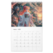 Anime Girl 12 Monate Kalender (Mär 2027)