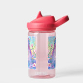 Anime Girl and Axolotl Personalized Trinkflasche (Links)
