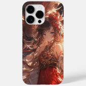 Anime Girl and Dragon Case-Mate iPhone Hülle (Rückseite)