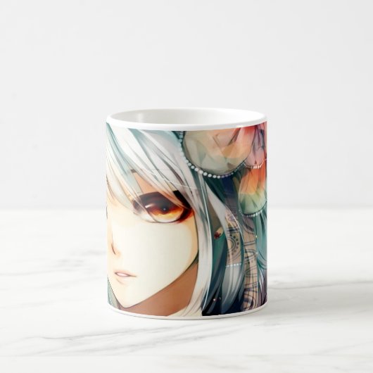 Anime girl art kaffeetasse (Mittel)