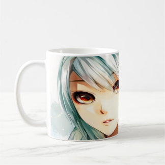 Anime girl art kaffeetasse