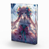 Anime Girl Blume Moon Fairy Fotoblock (Rechts)