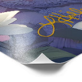 Anime Girl Blume Moon Fairy Fotodruck (Ecke)