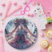 Anime Girl Blume Moon Fairy Pappteller (Party)