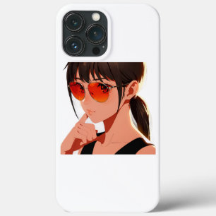 Anime Girl Bold und Playable Design Case-Mate iPhone Hülle