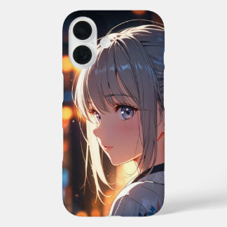 anime girl iPhone 16 hülle