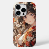 Anime Girl Case-Mate iPhone Hülle (Rückseite)