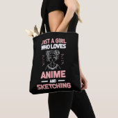 Anime Girl Cosplay Teen Manga Sketch Tasche (Von Nahem)