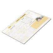 Anime Girl Daily Planer Notepad Notizblock (angewinkelt)