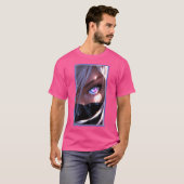 Anime Girl Eye T-Shirt (Vorne ganz)