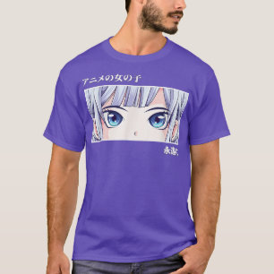 Anime Girl Eyes Japan Culture Art Japanisch Aesthe T-Shirt