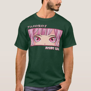 Anime Girl Eyes Japanisch Japan Kunstästhesie Anim T-Shirt