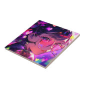 Anime Girl Hearts Fliese (Seite)