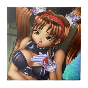 Anime Girl - Honey Fliese