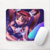 Anime Girl - Honey Mousepad (Mit Mouse)