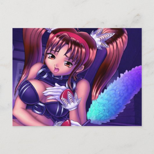 Anime Girl - Honey Postkarte (Vorderseite)