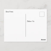 Anime Girl in der Stadt | BEHALTEND TOUCH Postkarte (Rückseite)