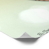 Anime Girl in Fox Cosplay Poster (Ecke)