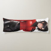 Anime Girl in Leather Seitenschläferkissen (Vorderseite)