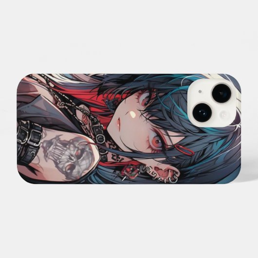 Anime Girl iPhoneCase iPhone Hülle (Rückseite (Horizontal))