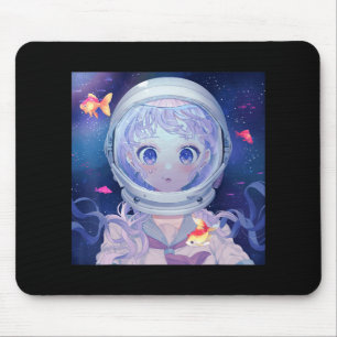Anime Girl Kawaii Ästhetisch Japanisch Otaku Mousepad