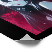 Anime Girl Kawaii Waifu Ästhetik Japanisch Manga O Poster (Ecke)