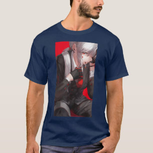 Anime Girl Kawaii Waifu Ästhetik Japanisch Manga O T-Shirt