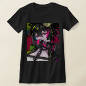 Anime Girl Kawaii Waifu Ästhetisch Japanisch Otaku T-Shirt (Ablage )