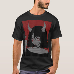 Anime Girl Kawaii Waifu Ästhetisch Japanisch Otaku T-Shirt