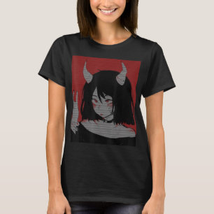 Anime Girl Kawaii Waifu Ästhetisch Japanisch Otaku T-Shirt