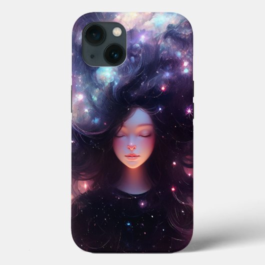 Anime Girl Made of Stars Case-Mate iPhone Hülle (Rückseite)