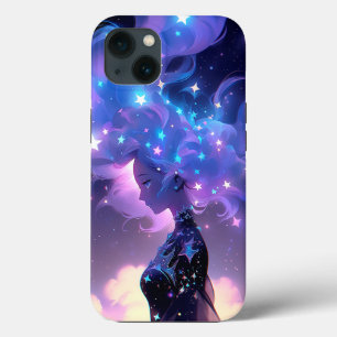 Anime Girl Made of Stars Case-Mate iPhone Hülle